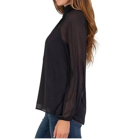 NWT Joie Limited Edition Long Sleeve Smocked Blouse $278 - Picture 2 of 16